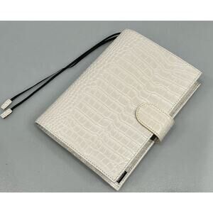 Moterm Original Plus Planner Cover A5 Croc Linen White/Beige